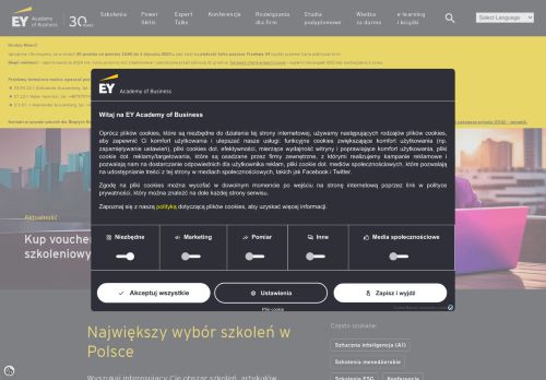 ERNST & YOUNG Sp. z o.o. ACADEMY OF BUSINESS Sp. k.
